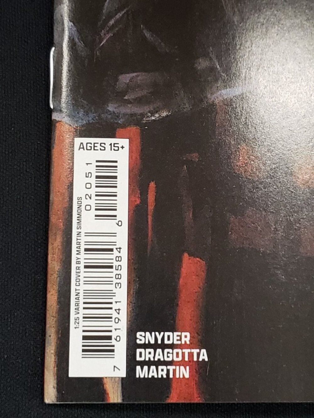 Absolute Batman #20 Martin Simmonds 1:25 1st App Absolute Robins Snyder Dragotta - Picture 6 of 9